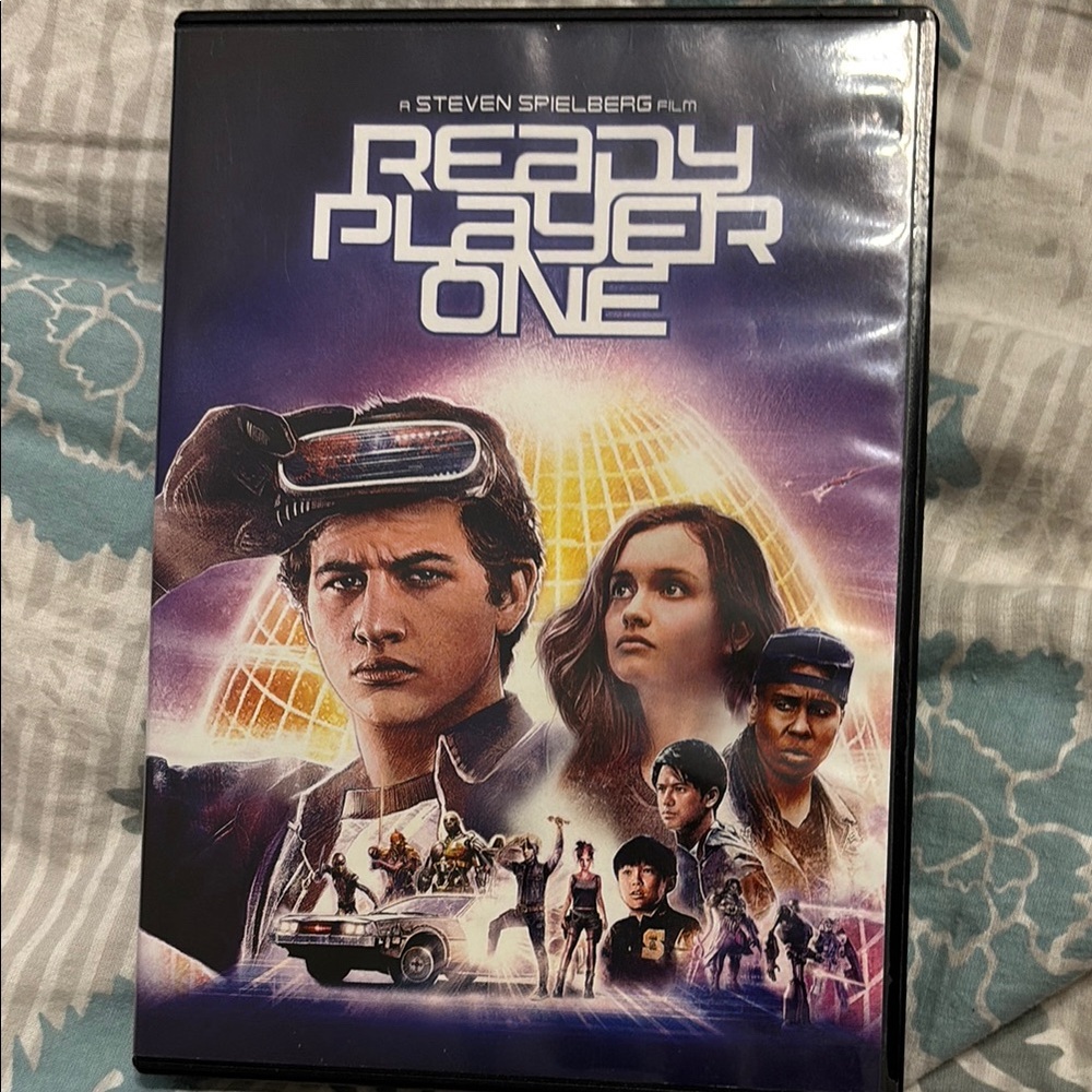 Warner Bros Black and Purple Ready Player One Blu-ray